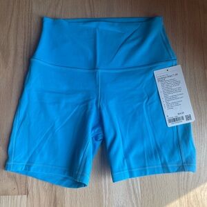 Lululemon align shorts 6” kayak blue light